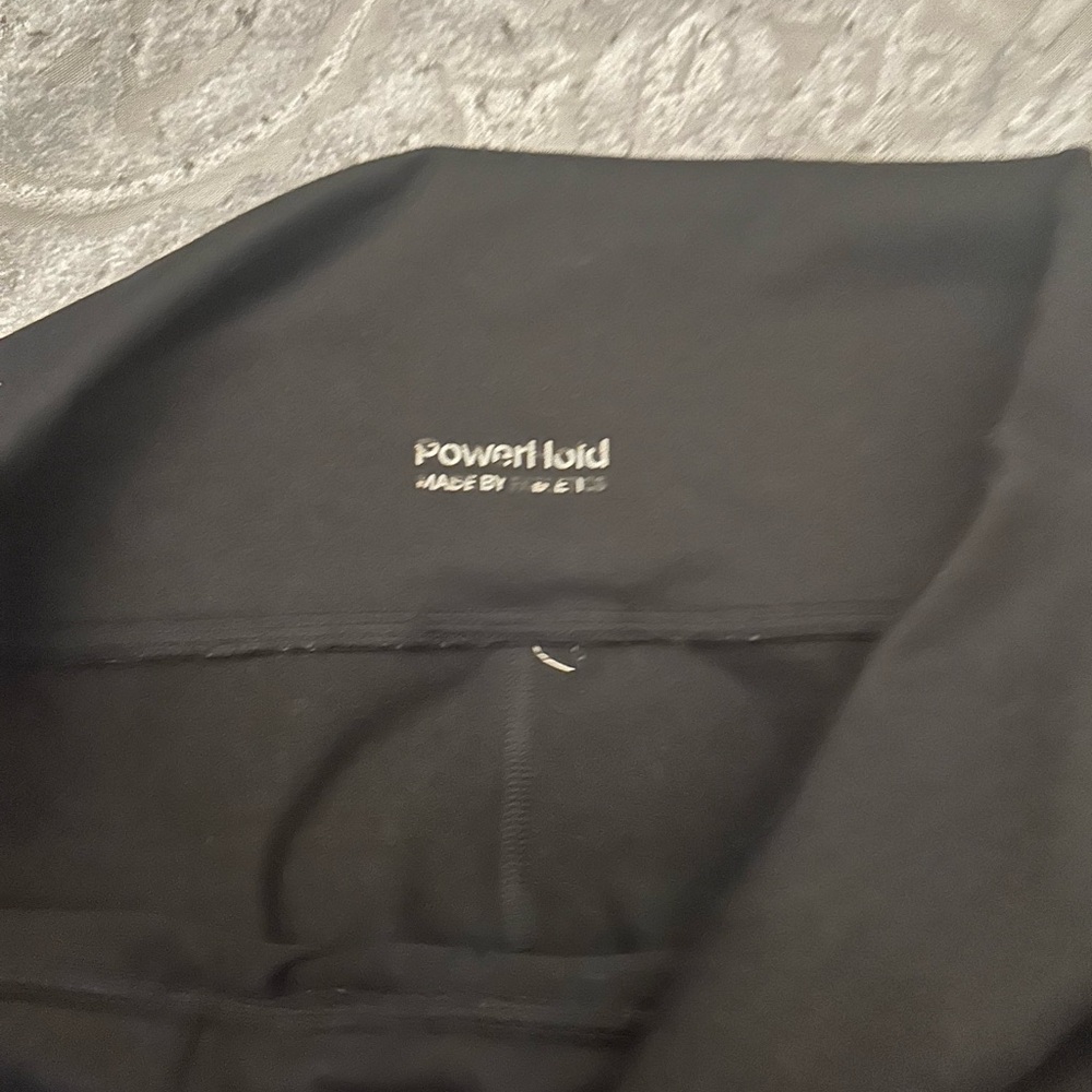 Fabletics Powerhold Black Shorts